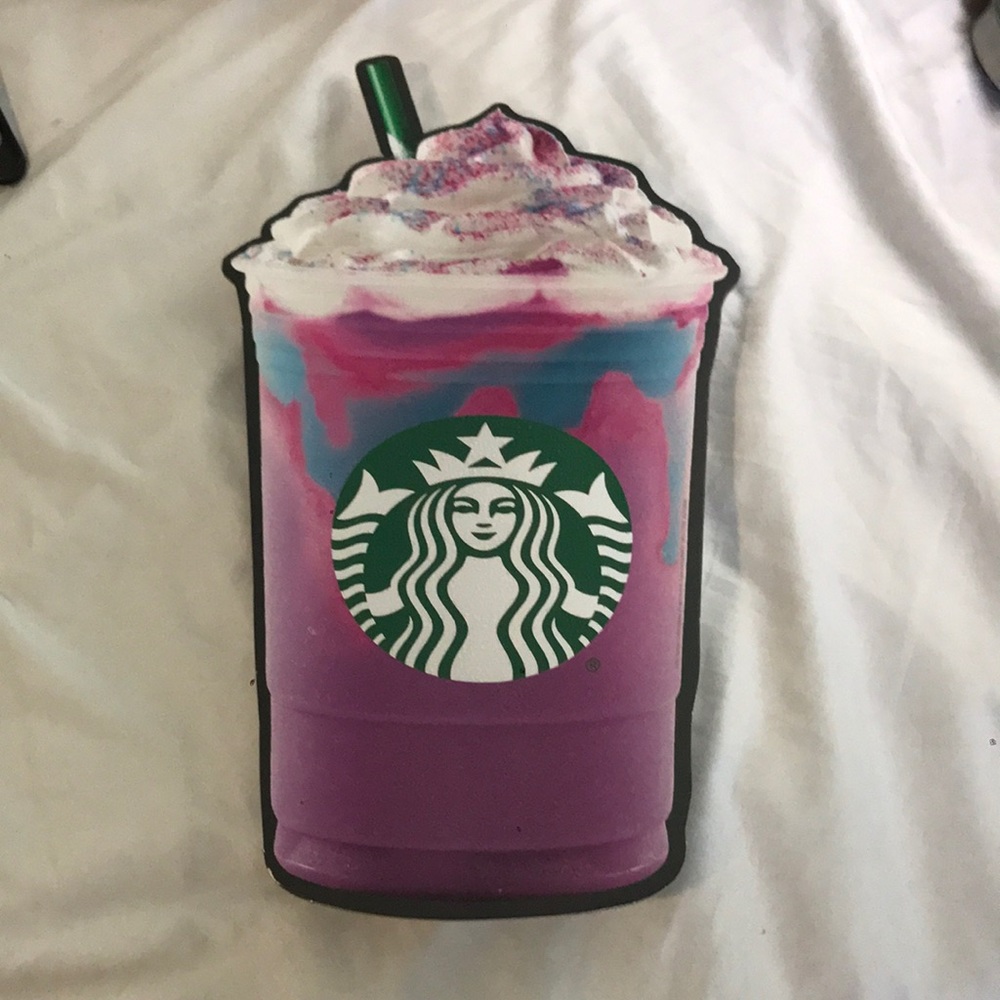 Starbucks Unicorn Frap Magnetic Decor